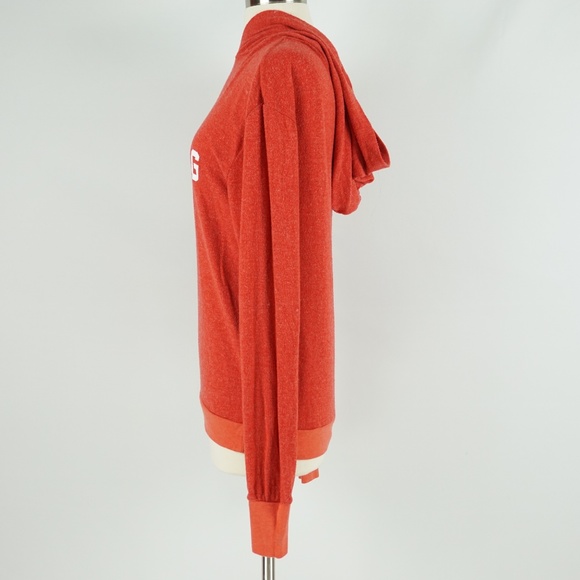 Wildfox Red USA Drinking Team Hooded Sweatshirt XS - Picture 5 of 8